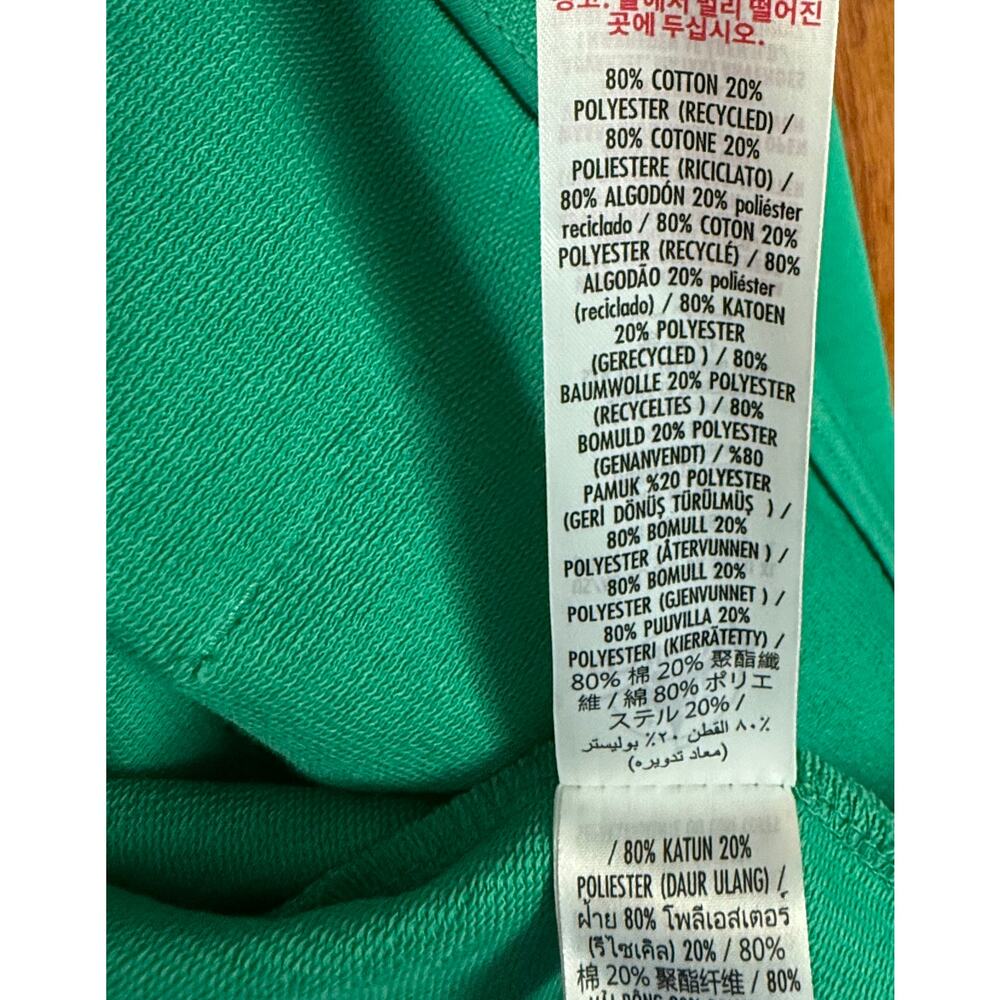 NWT Disney Parks Kaleidoscope Varsity Zip Hoodie - Green XL - Picture 8 of 11